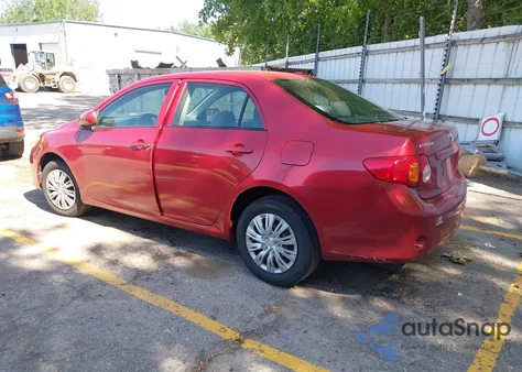 2009 Toyota Corolla Le from USA, damaged, VIN JTDBL40E49J005602